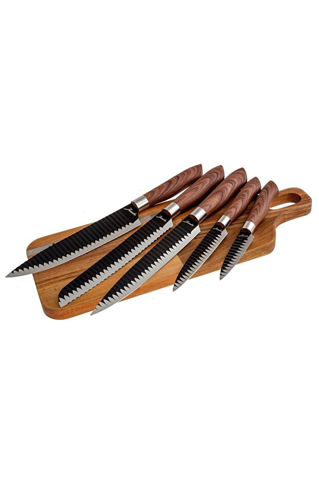 Riva 5 Parça Bıçak Seti - 8