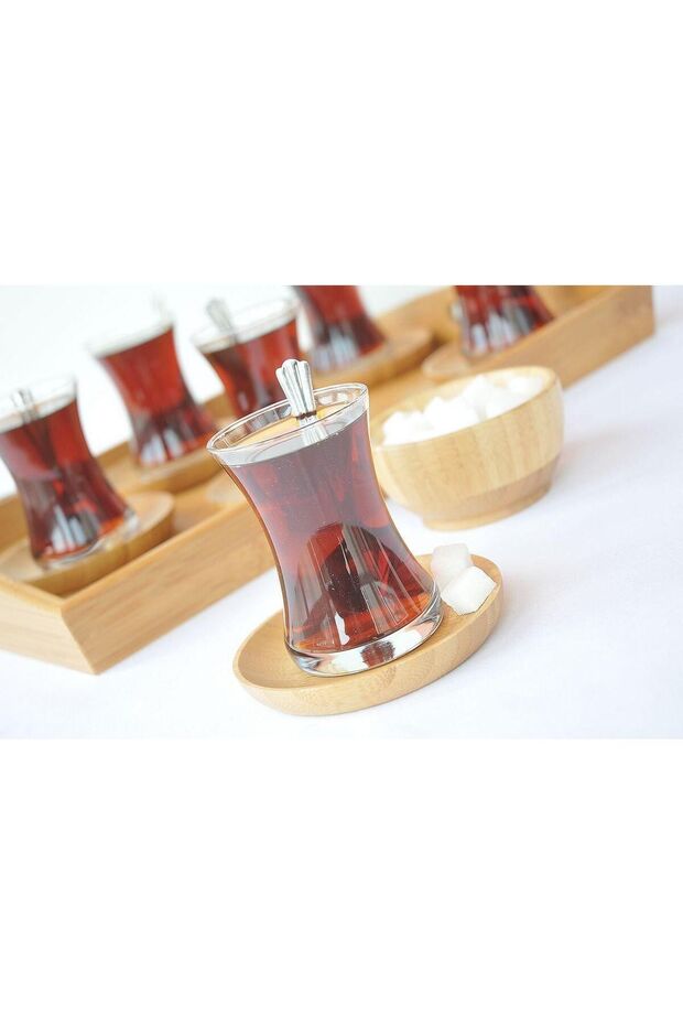 Silva Yuvarlak 6 Lı Çay Tabağı - 3