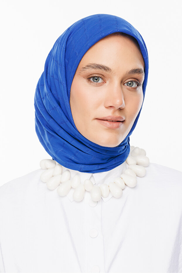 Eșarfă din bambus Jacquard - 6