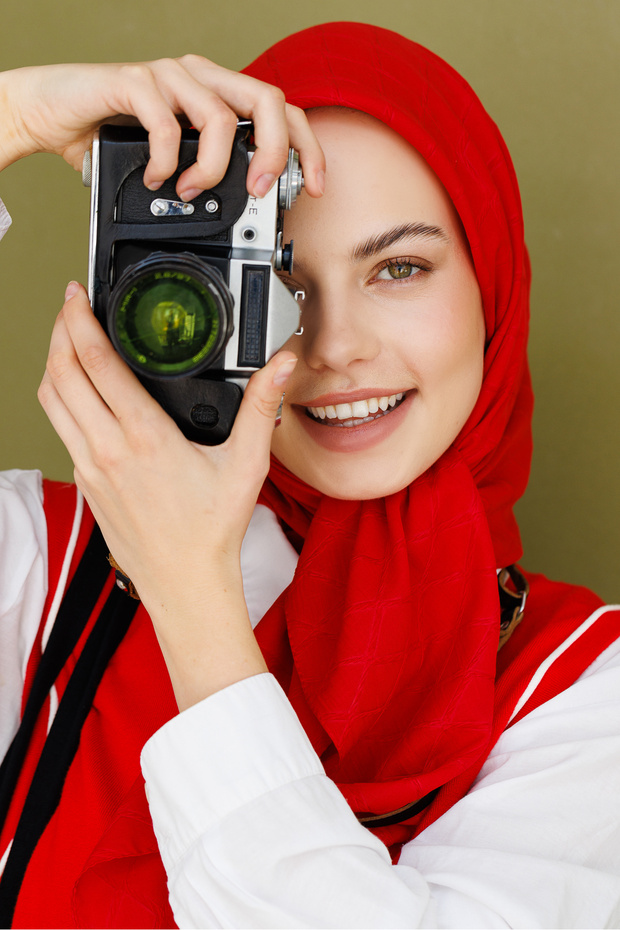 Bambu Jakar Eşarp - 3