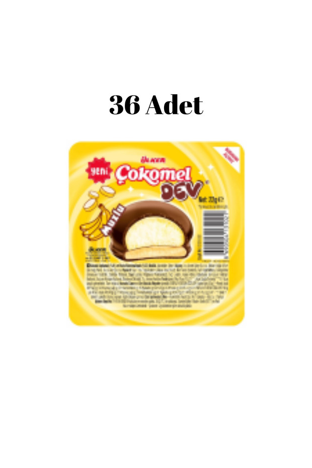 ÇOKOMEL DEV MUZLU 36 Adetx22 Gram