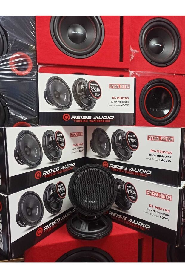 20 Cm 400 Wat 160 Rms Demir Kapaklı Midrange - 3