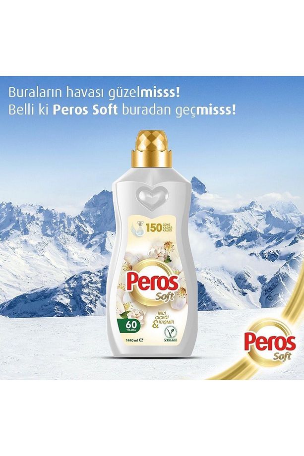 Konsantre Çamaşır Yumuşatıcı Inci Çiçeği Ve Kaşmir 1440 ml - 3