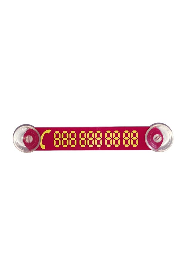 Vehicle Parking Telephone Number Wire Number Indicator Numeric Yellow-red Ydnmr018