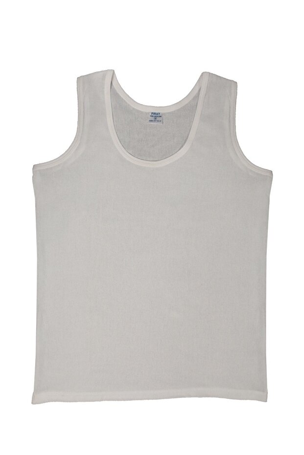 4-piece Men's Undershirt - 100% Cotton Organic Woven