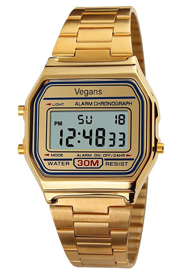 1123 Retro Digital Unisex Wristwatch