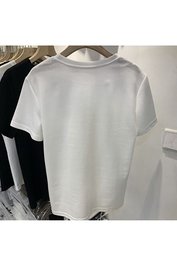 Yeni Sezon Basic Tasarım T-shirt - 3