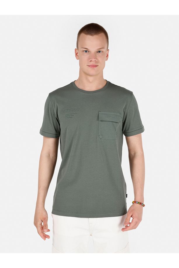 Yeşil Erkek Tshirt K.kol - 1