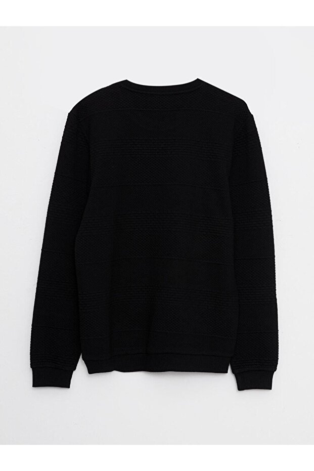 LCW Vision Bisiklet Yaka Uzun Kollu Erkek Sweatshirt - 5