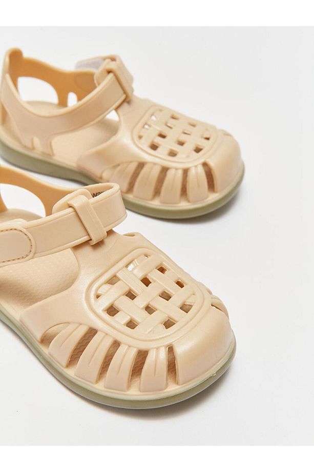 LCW STEPS Cırt Cırtlı Erkek Bebek Sandalet - 3