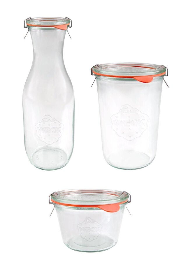 Large Glass Jar Set - 1