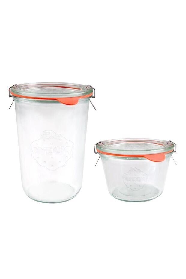 2'li Cam Kavanoz Seti - 1