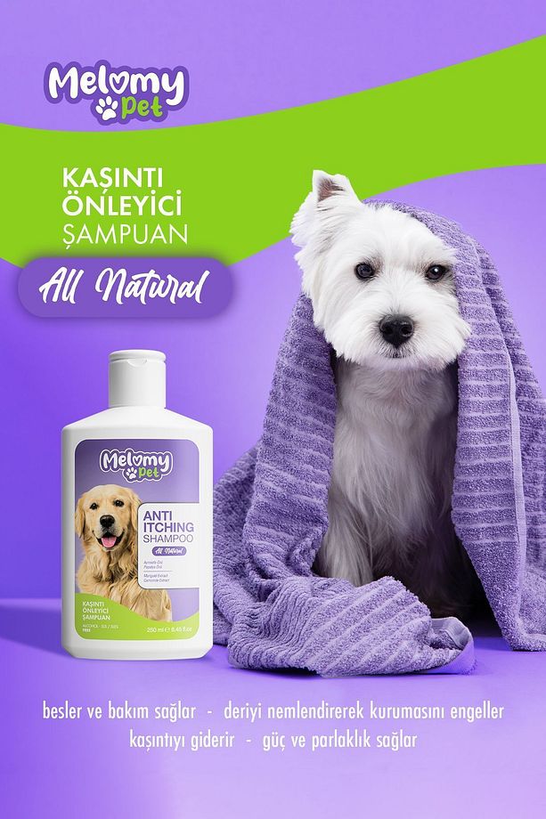 Köpek Kaşıntı Önleyici Şampuan - 250 ml - 1
