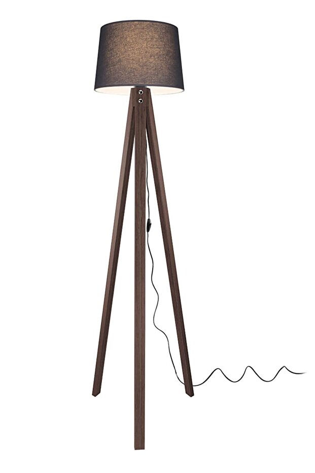 Deko Lambader Ceviz Ayak / Füme Şapka - 2