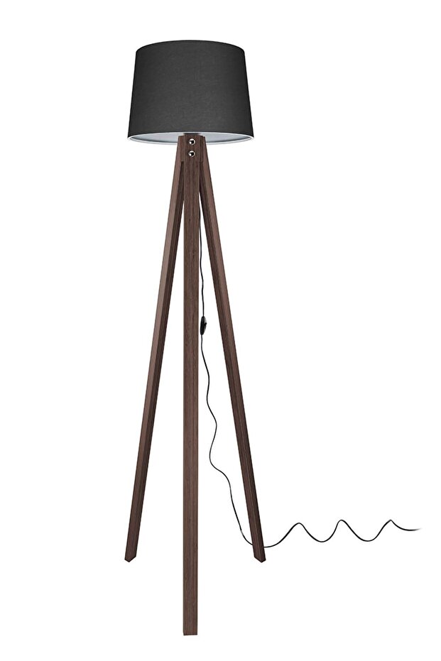 Deko Lambader Ceviz Ayak / Füme Şapka - 3