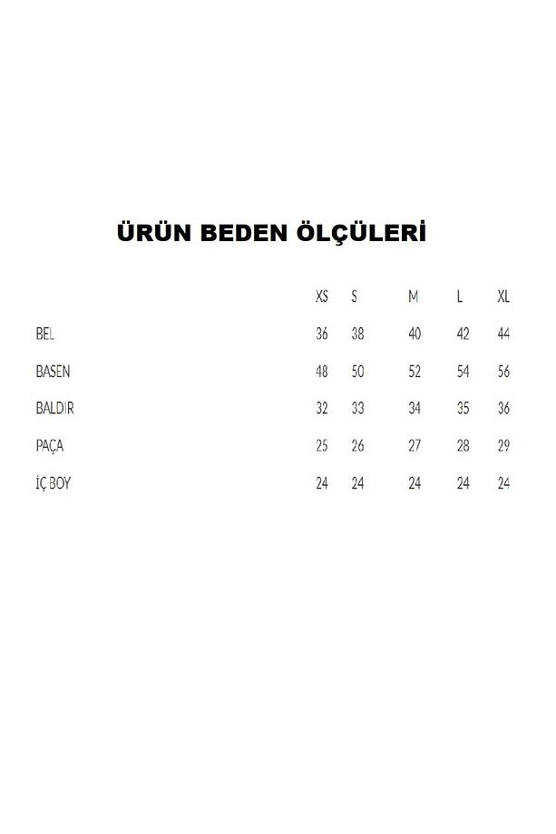 Mauro Mavi Denim Kot Şort %100 Pamuk Likrasız Kargo Cep - 5