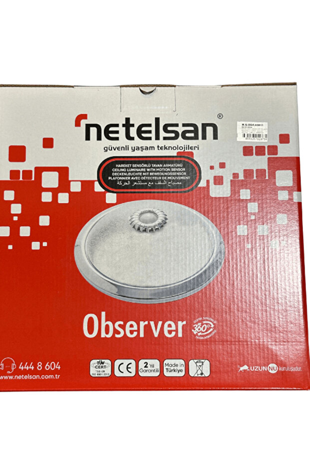 Observer 360 Derece Sensörlü Tavan Armatürü - 2