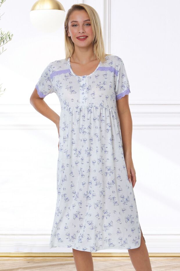 Floral Women's Nightgown