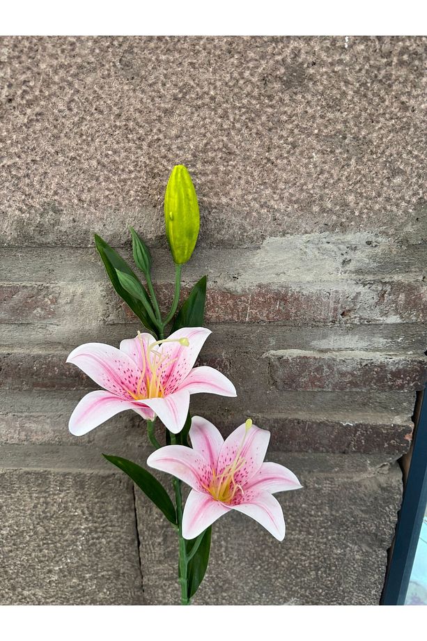 1 adet dal tomurcuklu lilyum çicek - 1