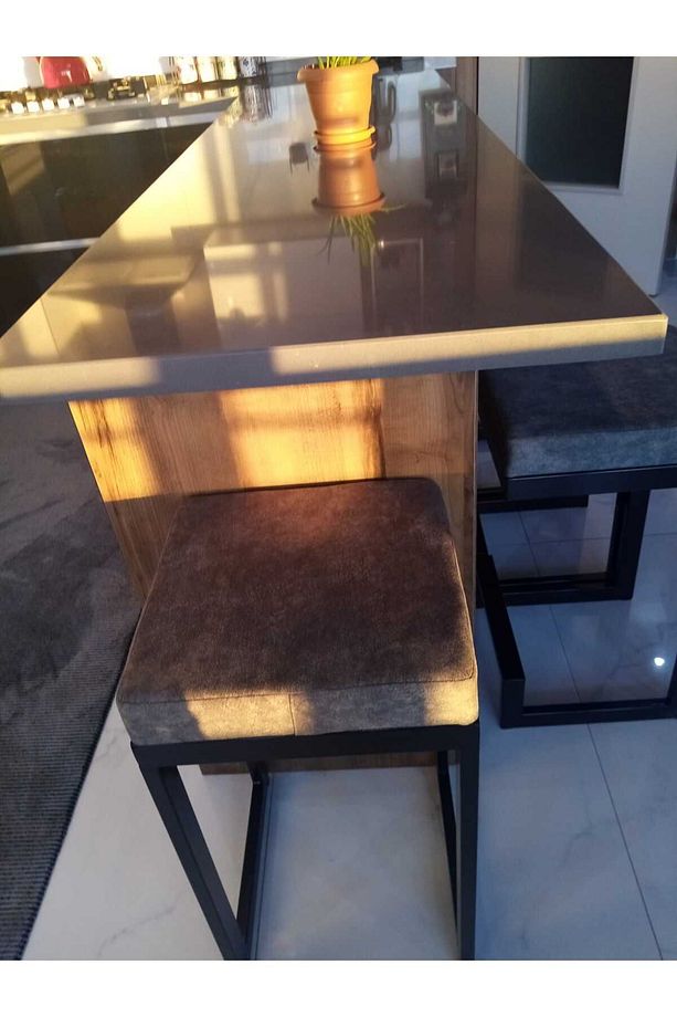 Bar Taburesi Bar Sandalyesi 65 Cm Ücret 1 Adet Fiyatı 83cmve 95cm Arasındaki Masalar Için Uygun Ölçü - 4