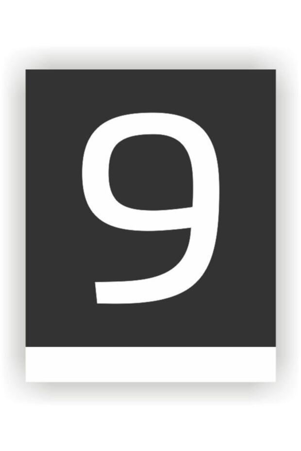Plexi Vertical Door Number - 1
