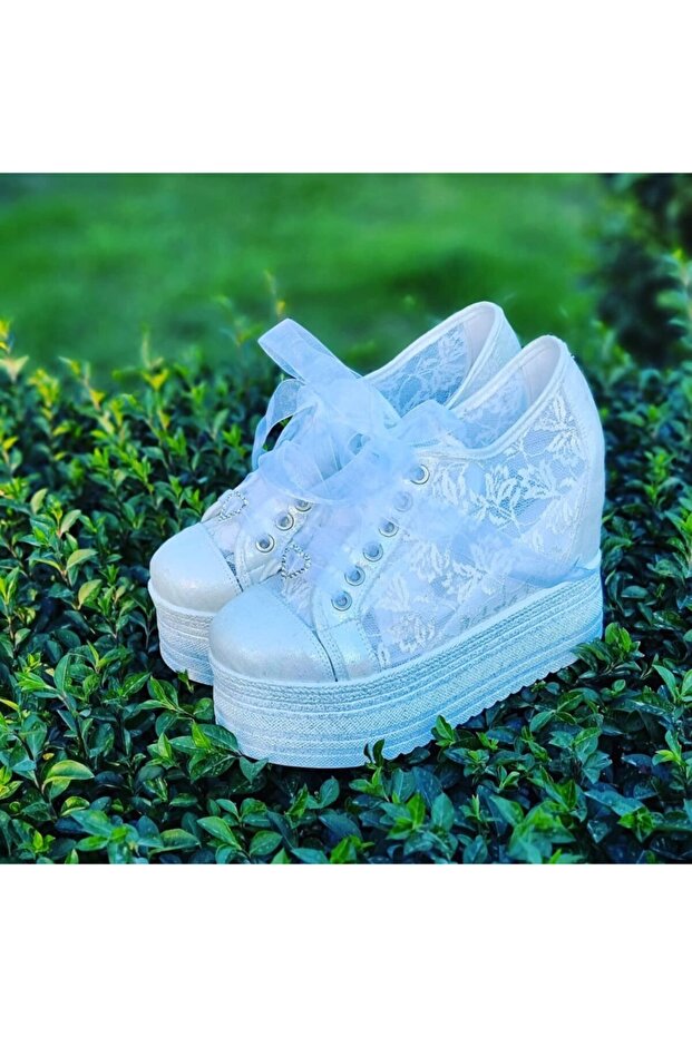 Bridal Shoes with Hidden Heels 13cm Extremely Comfortable