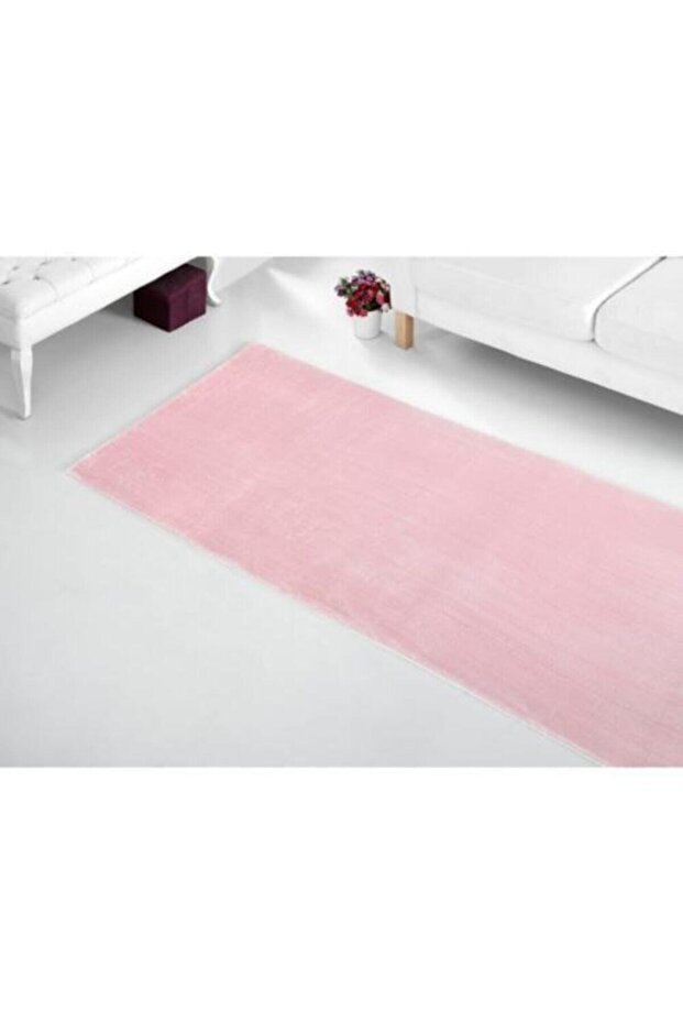 Pembe Peluş Halı - 2