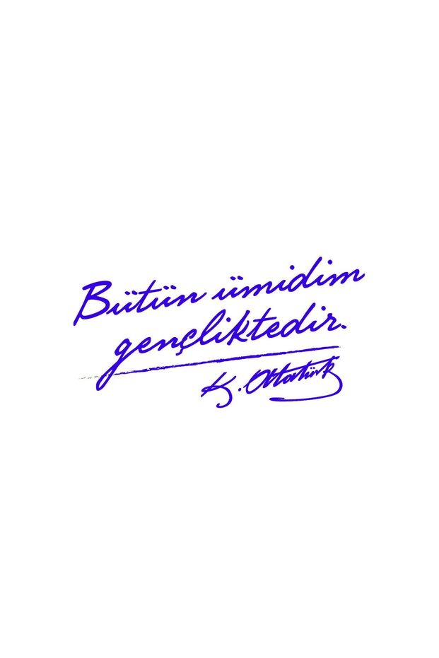 All My Ones Are Youth Ataturk Car Sticker 20 cm