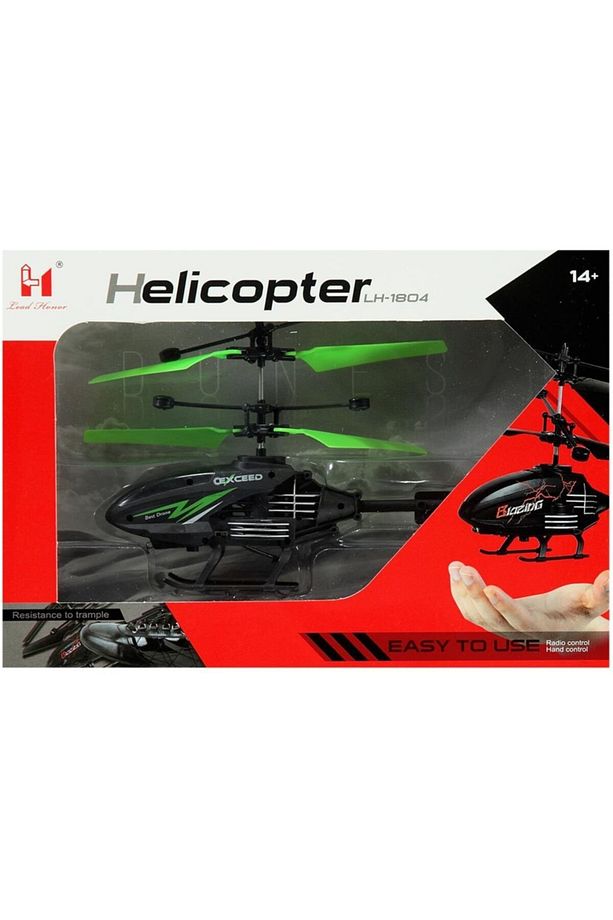 Oyuncak Sensörlü Uçan Helikopter Şarjlı Hareket Sensörlü Oyuncak Helikopter - 7