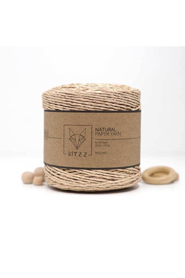 Kağıt Ip // 003 // Krem - 1