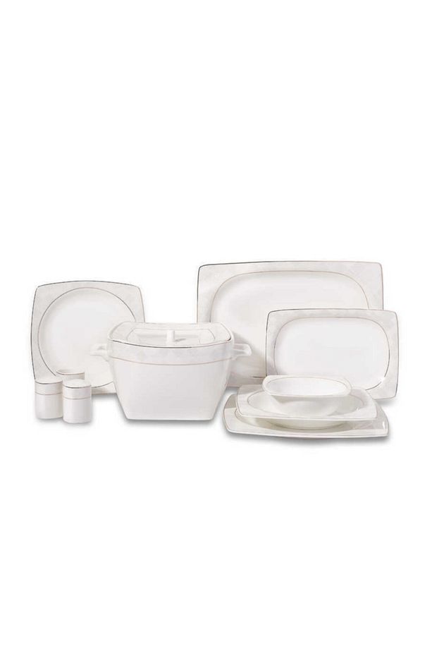 Bone Selection 60 Parça Kare Yemek Takımı 9090204a8446 - 3