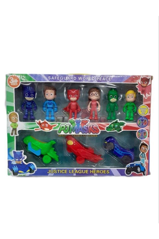 Pjmaskeliler 6 Karakterli Ve 3 Aracı Rs693580 - 1