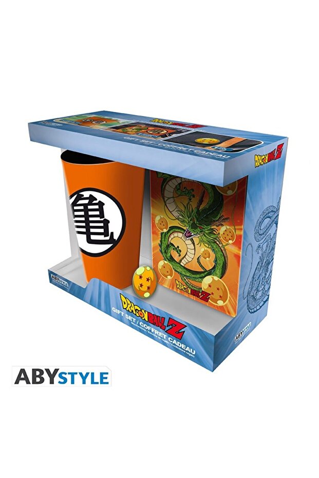 DEFTER DRAGON BALL Pack XXL زجاج + دبوس + دفتر Dragon Ball