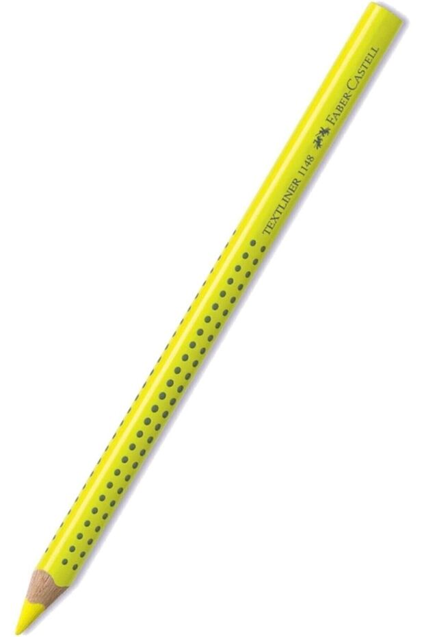 Sarı Ahşap Gövdeli Fosforlu Kalem - 1