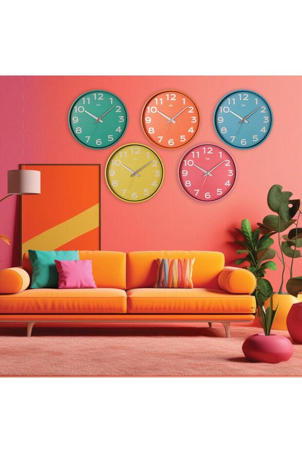 Modern Tasarım Duvar Saati - 4