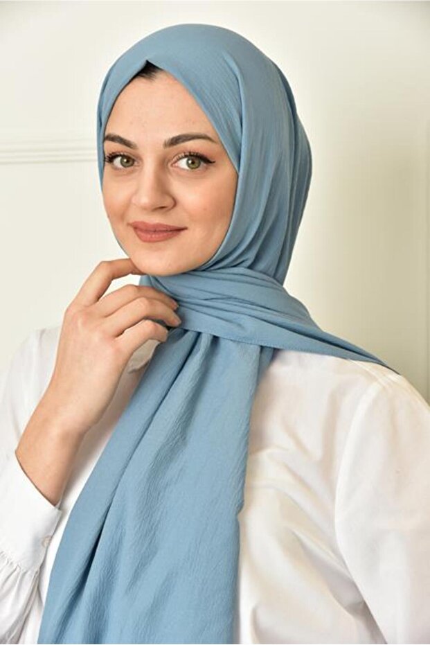 Defne Şal Miami Blue - 4