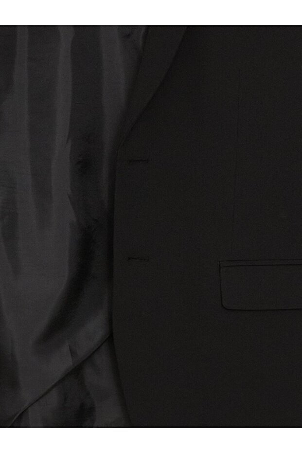 Dar Kalıp Erkek Blazer Ceket - 8