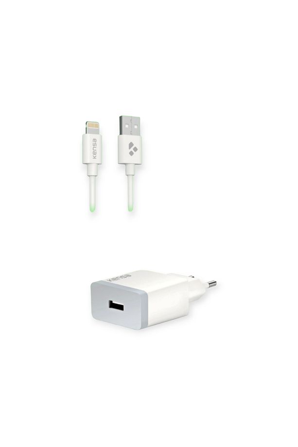 ŞARJ CİHAZI 2.1 A LIGHTNING (IPHONE) UYUMLU MAX 10 W - 4