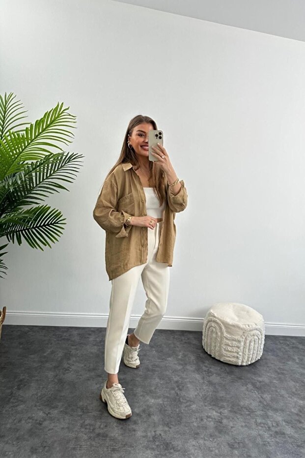 Lüx Kalite Basic Salaş Gömlek - 3