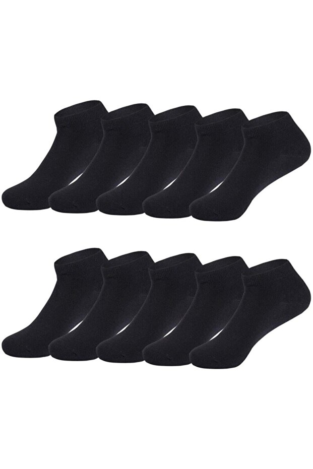 12 Pairs Seamless Cotton Men's Booties Socks Summer Durable Heel And Toe