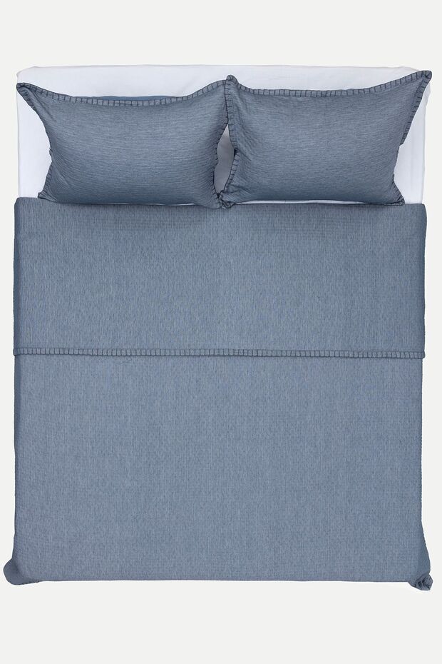 Patara Blue Multi-Purpose 100% Cotton Double Bedspread 240x250 7504a