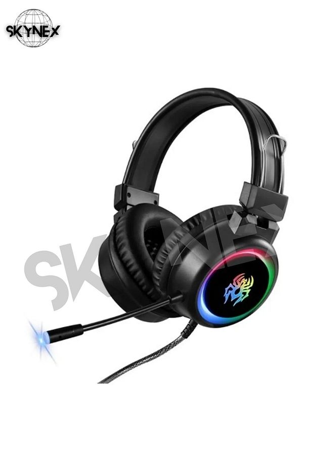5in1 Oyuncu Klavye Mouse Mausepad Seti Kablolu Uyumlu Rgb 1+1 Speaker Set Gamer Pc Oyuncu Seti - 3