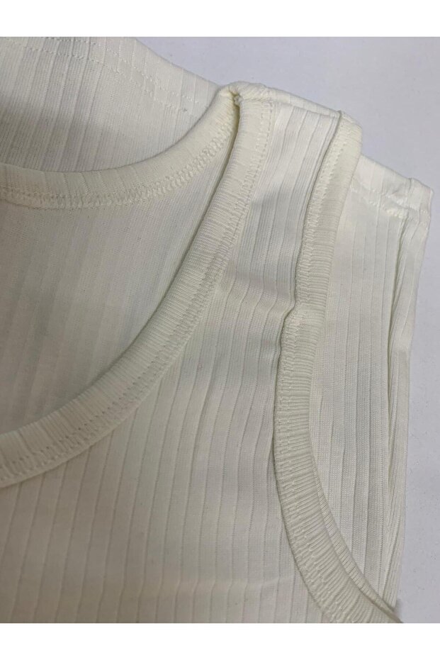 قميص داخلي مضلع بحزام سميك - 3