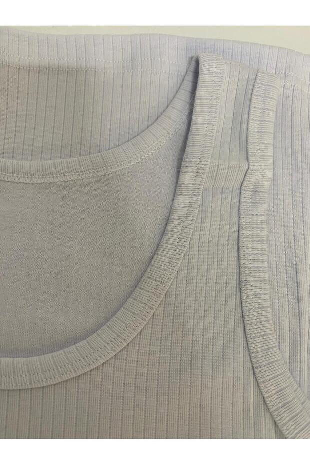 Ribbed Thick Strap Athlete - 3