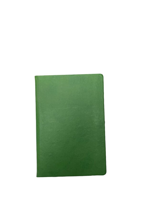 دفتر ملاحظات من الجلد الحراري مقاس 15x21 بخطوط ملونة على الحواف ومطاطي، أجندة غير مؤرخة