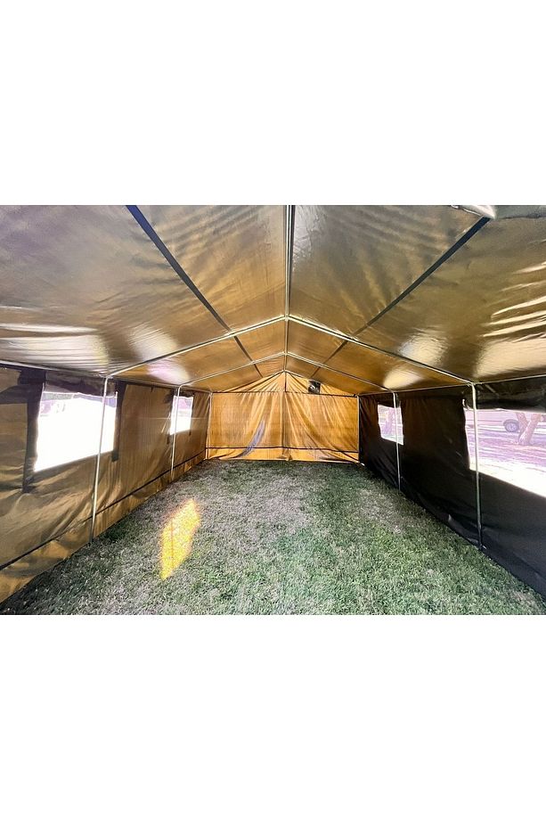 4x5 Ormancı Işci Çadırı / Askeri Çadır /depo Çadırı / Çok Amaçlı Barınma Çadırı - 20 M² - 4