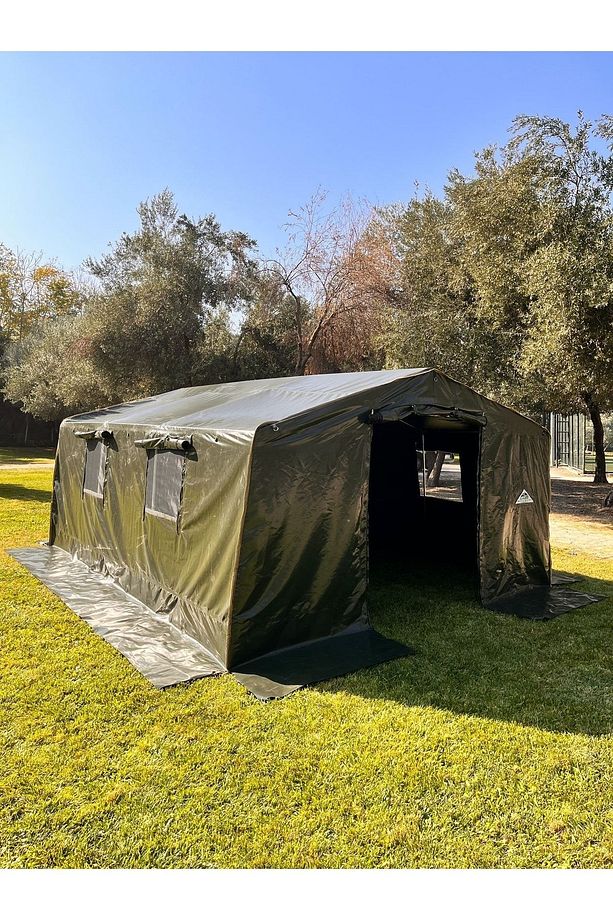 4x5 Ormancı Işci Çadırı / Askeri Çadır /depo Çadırı / Çok Amaçlı Barınma Çadırı - 20 M² - 2