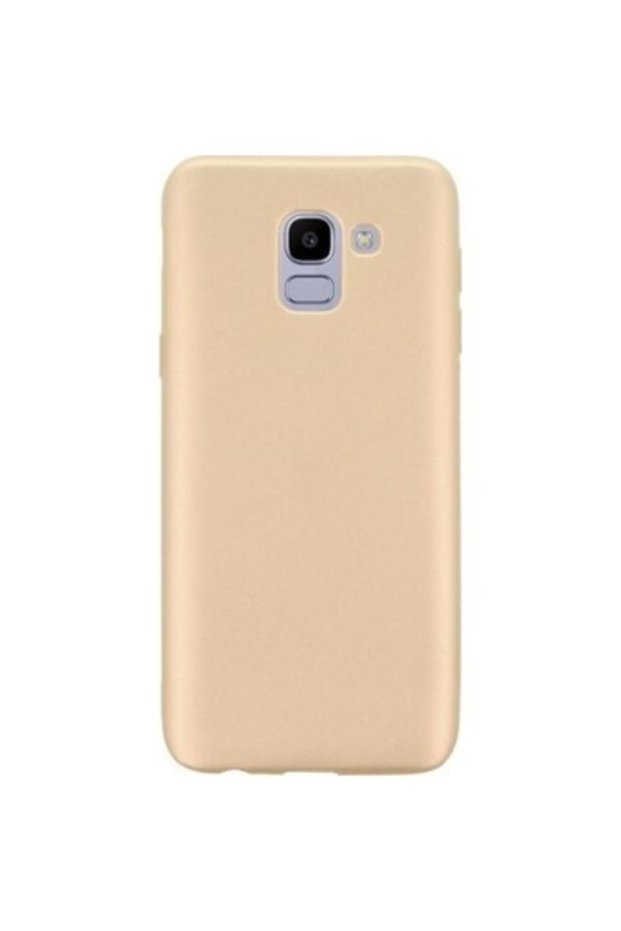 Samsung Galaxy J6 Soft Premier Silicone Case Gold
