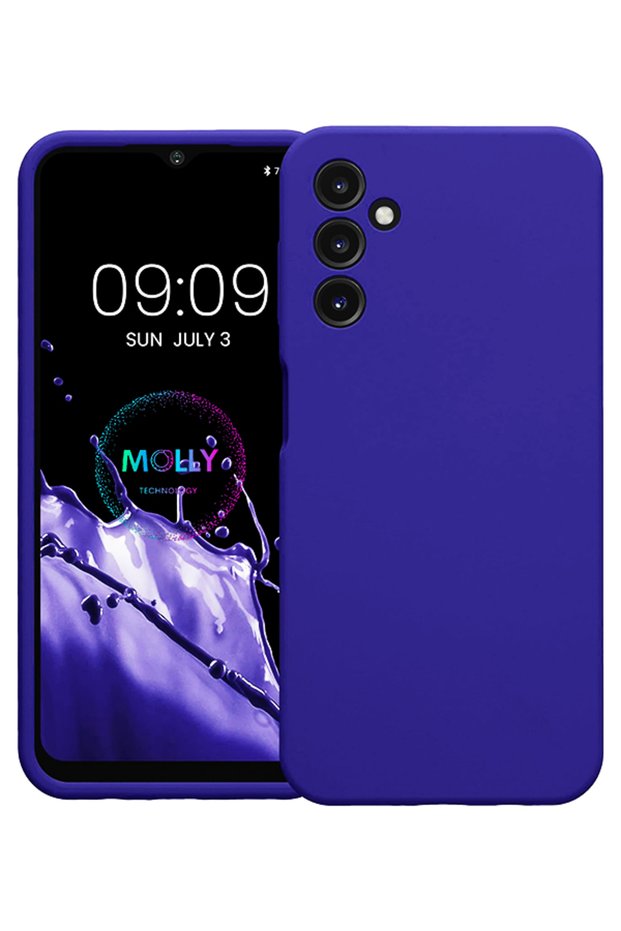 Cobalt Blue Guardian Matte Silicone Case for Samsung Galaxy A05S