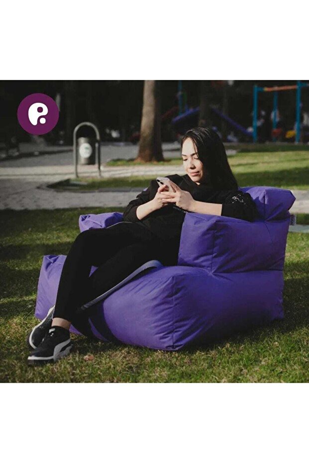 Relax Armut Koltuk Mor - 6